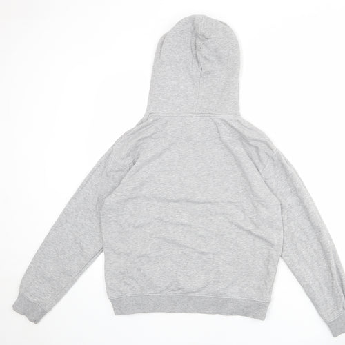 H&M Womens Grey Cotton Pullover Hoodie Size XS Pullover