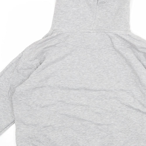 H&M Womens Grey Cotton Pullover Hoodie Size XS Pullover