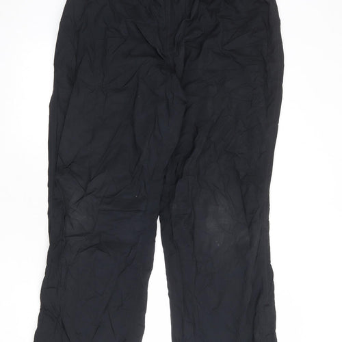 Colombia Mens Black Nylon Trousers Size XL L34 in Regular - Adjustable Hems