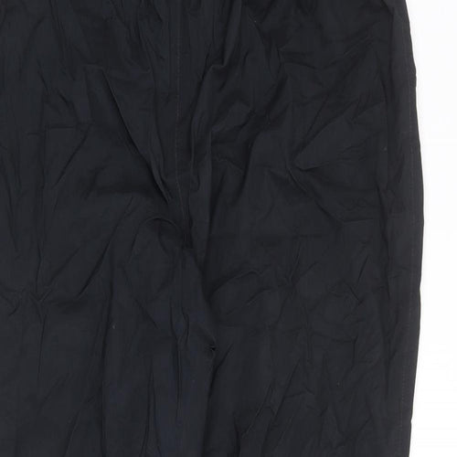 Colombia Mens Black Nylon Trousers Size XL L34 in Regular - Adjustable Hems