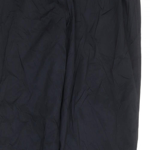 Colombia Mens Black Nylon Trousers Size XL L34 in Regular - Adjustable Hems