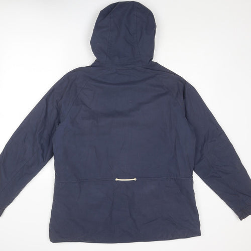 Craghoppers Womens Blue Windbreaker Jacket Size 16 Zip