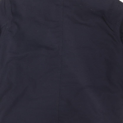 Carhartt Mens Blue Jacket Size L Zip