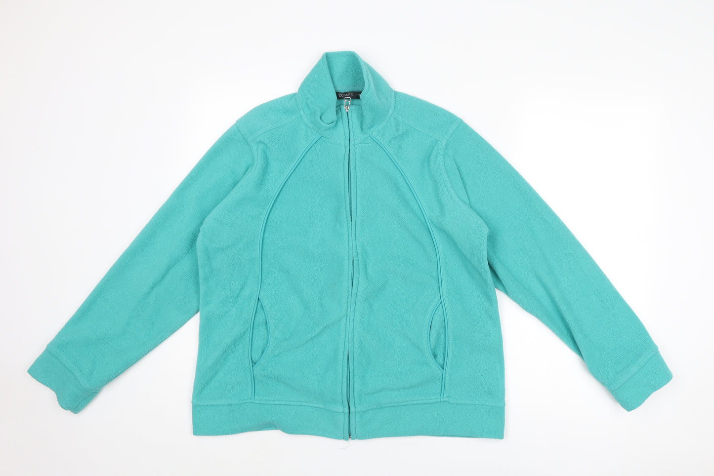 Dunnes Stores Womens Blue Jacket Size 16 Zip