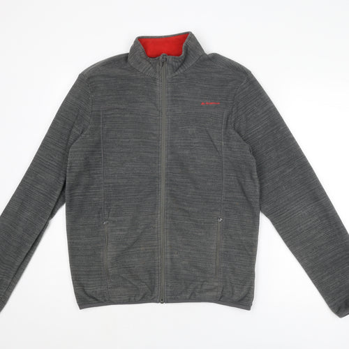 Quechua Mens Grey Jacket Size M Zip
