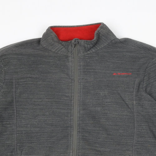 Quechua Mens Grey Jacket Size M Zip