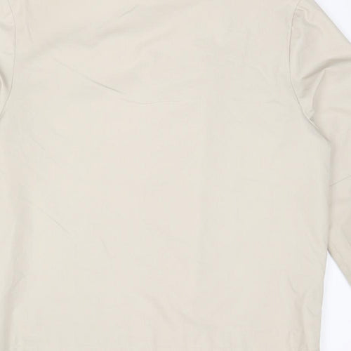 St Michael Womens Beige Jacket Size 12 Zip