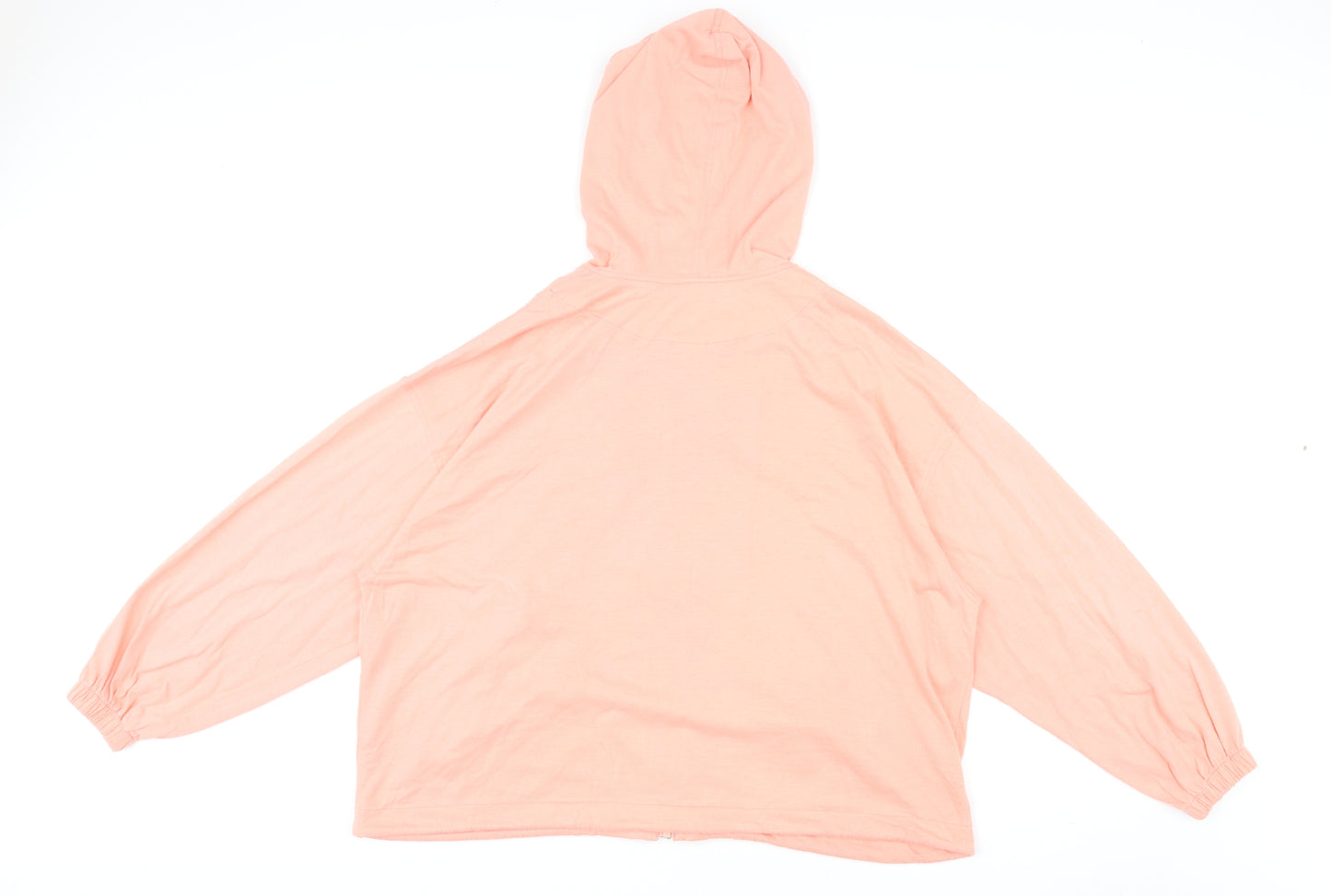 Rodeo Womens Pink Polyester Full Zip Hoodie Size 14 Zip