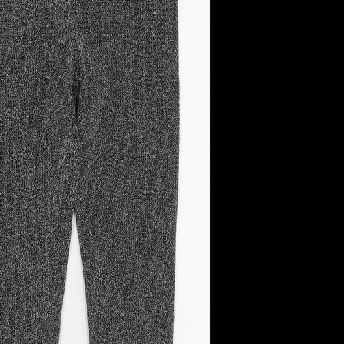 H&M Womens Silver Polyamide Carrot Leggings Size M L28 in