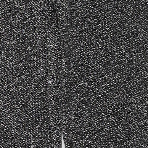 H&M Womens Silver Polyamide Carrot Leggings Size M L28 in