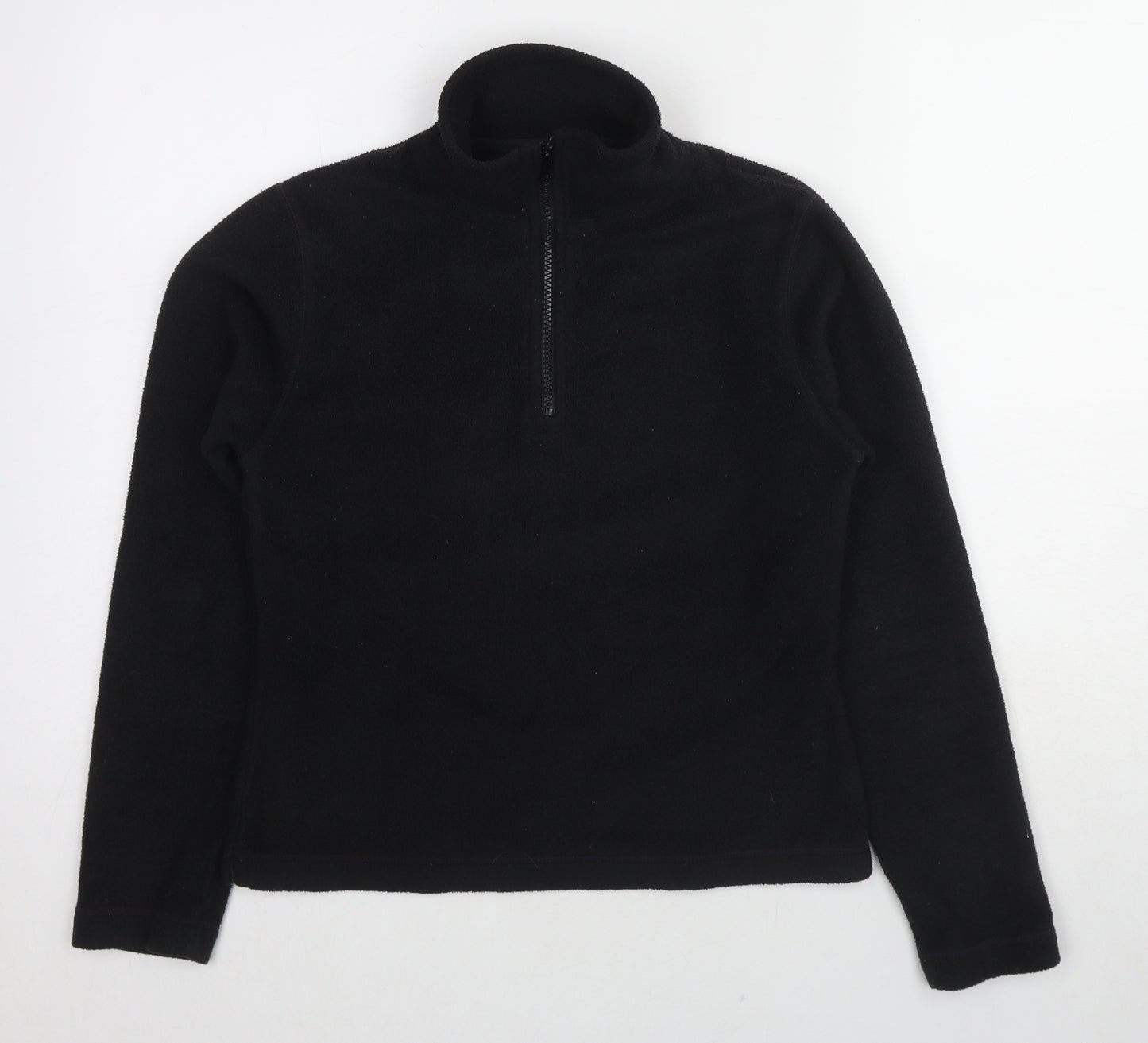 Great Plains Womens Black Polyester Pullover Sweatshirt Size M Pullover