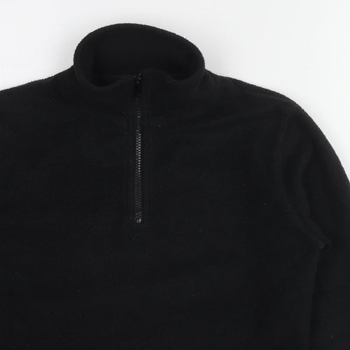 Great Plains Womens Black Polyester Pullover Sweatshirt Size M Pullover