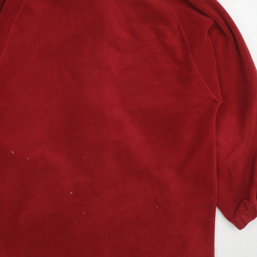 Cotton Traders Mens Red Jacket Size XL Zip