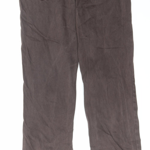 COLLUSION Womens Brown Cotton Straight Jeans Size 26 in L32 in Regular Zip