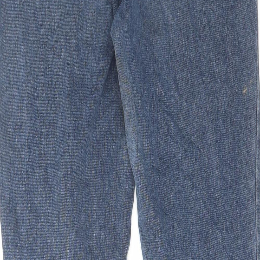 NEXT Womens Blue Cotton Jegging Jeans Size 10 L27 in Regular