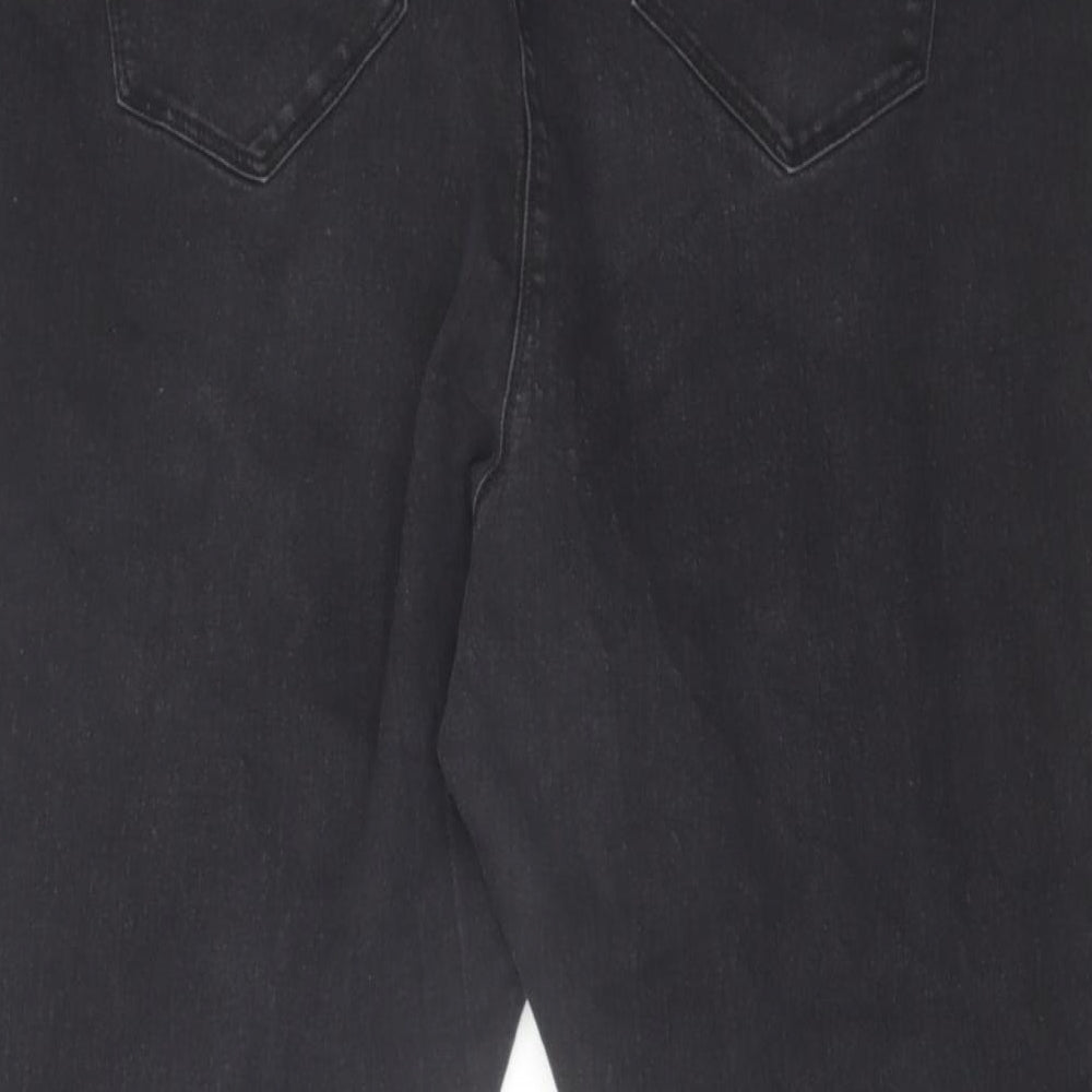 Studio Womens Black Cotton Jegging Jeans Size 24 L26 in Regular