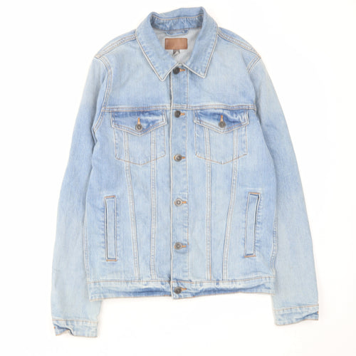ASOS Womens Blue Jacket Size S Button