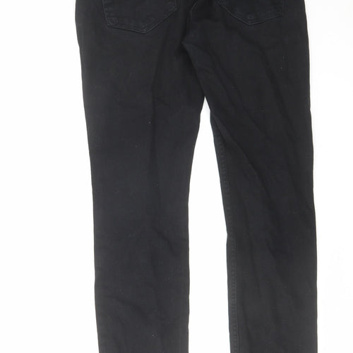 Denim & Co. Mens Black Cotton Skinny Jeans Size 32 in L32 in Slim Zip