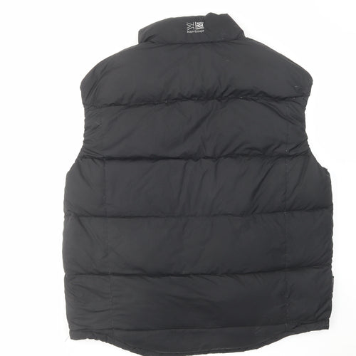 Karrimor Mens Black Gilet Jacket Size XL Zip