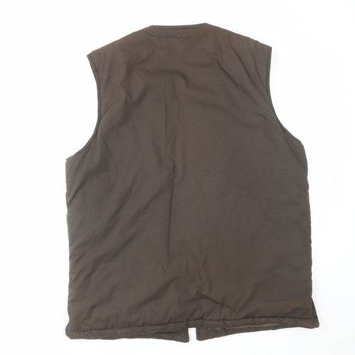 Regatta Mens Brown Varsity Jacket Coatigan Size L Zip