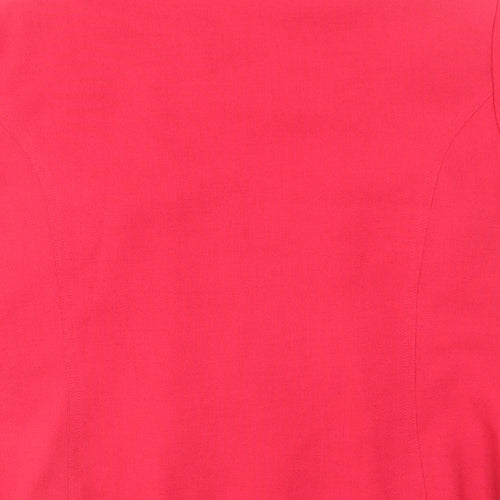 EWM Womens Red Jacket Blazer Size 20 Button