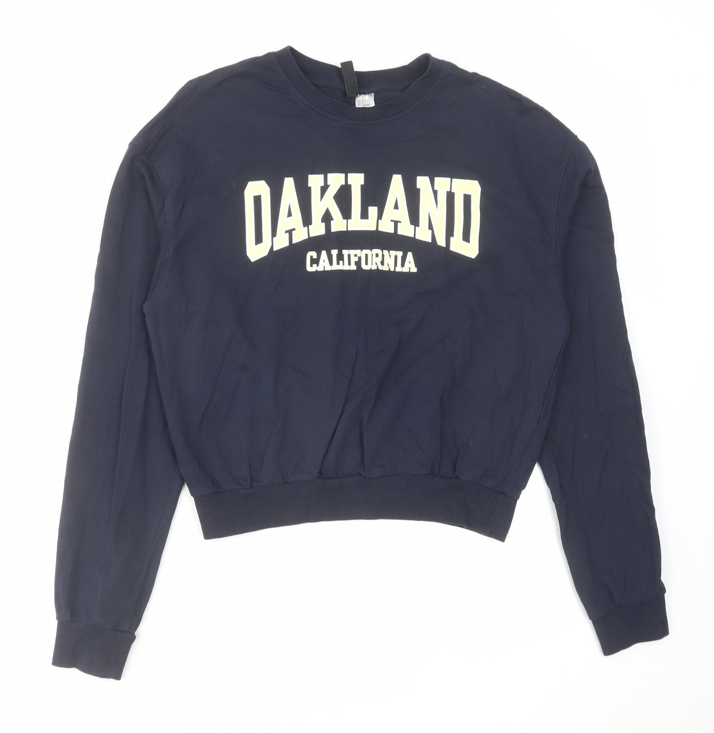 H&M Womens Blue Cotton Pullover Sweatshirt Size S Pullover - Oakland California