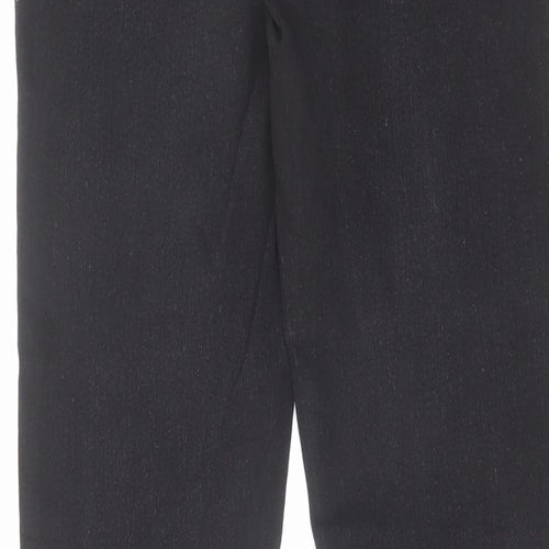 Denim & Co. Womens Black Cotton Skinny Jeans Size 10 L30 in Regular Zip