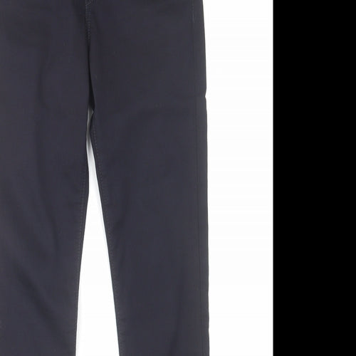 Limited Collection Womens Blue Cotton Skinny Jeans Size 10 L29 in Regular Zip