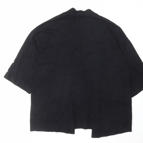Dorothy Perkins Womens Black V-Neck Viscose Cardigan Jumper Size 12