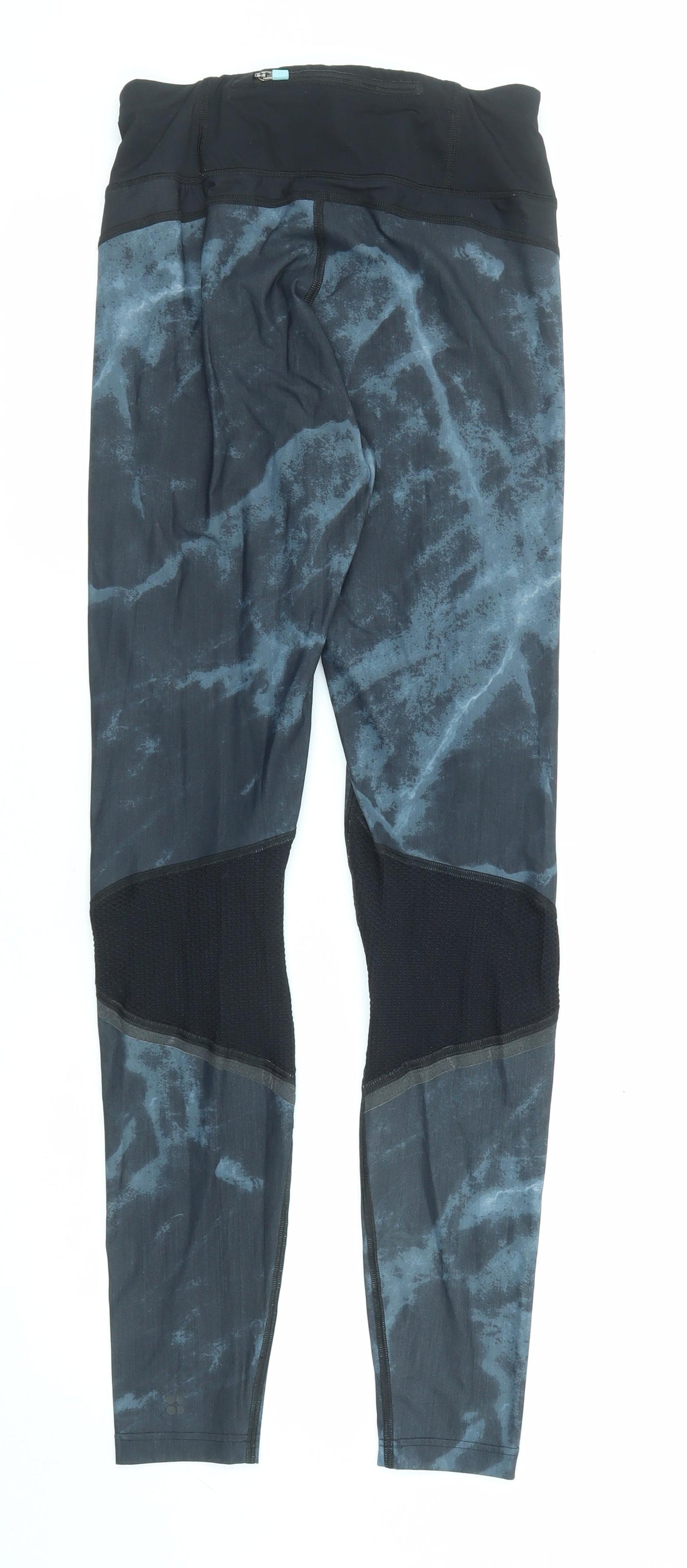 Sweaty Betty Womens Multicoloured Geometric Polyester Compression Leggings Size XS L29 in Regular Pullover