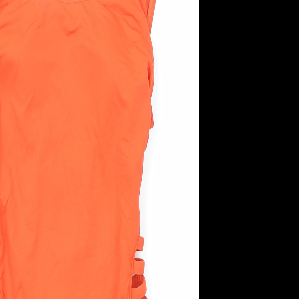 NEXT Womens Orange Nylon One Piece Size 8