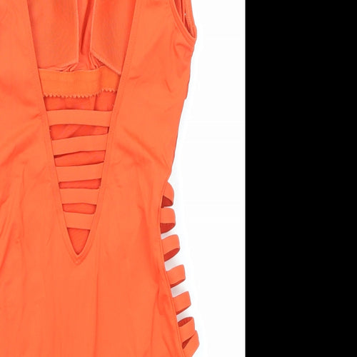 NEXT Womens Orange Nylon One Piece Size 8