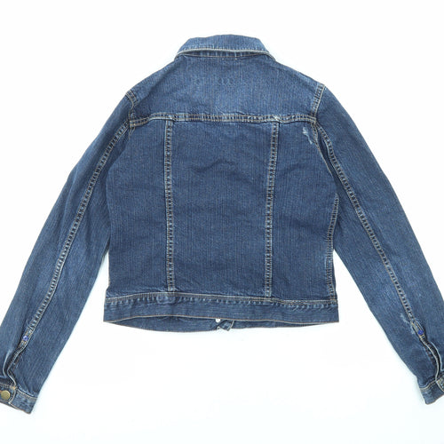 Gap Girls Blue Jacket Size 2XL Button