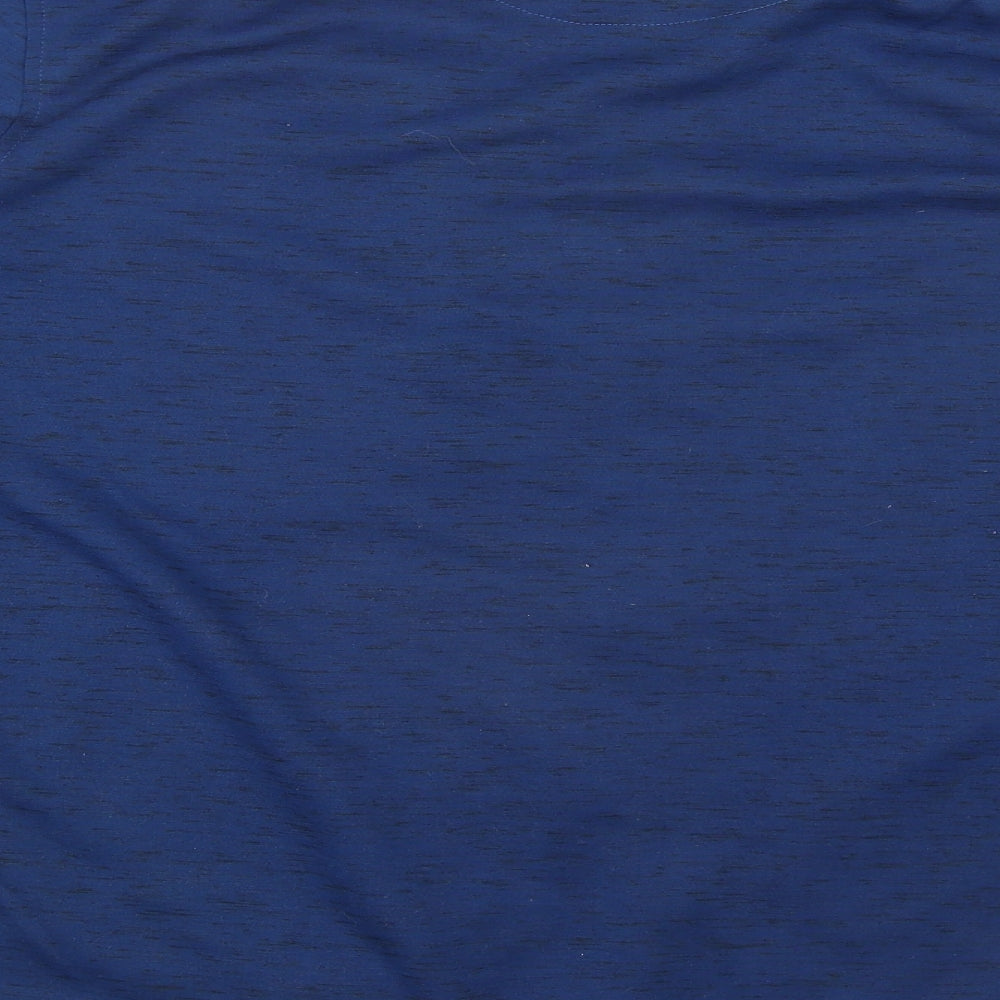 Cotton Traders Mens Blue Polyester Full Zip Sweatshirt Size XL