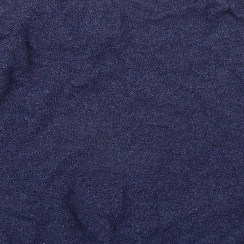 Principles Mens Blue Round Neck Wool Pullover Jumper Size M Long Sleeve