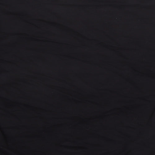 Select Womens Black Colourblock Cotton Pullover Sweatshirt Size S Pullover