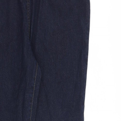 TU Womens Blue Cotton Jegging Jeans Size 14 L30 in Regular