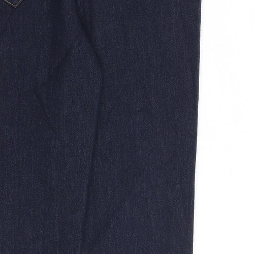 TU Womens Blue Cotton Jegging Jeans Size 14 L30 in Regular