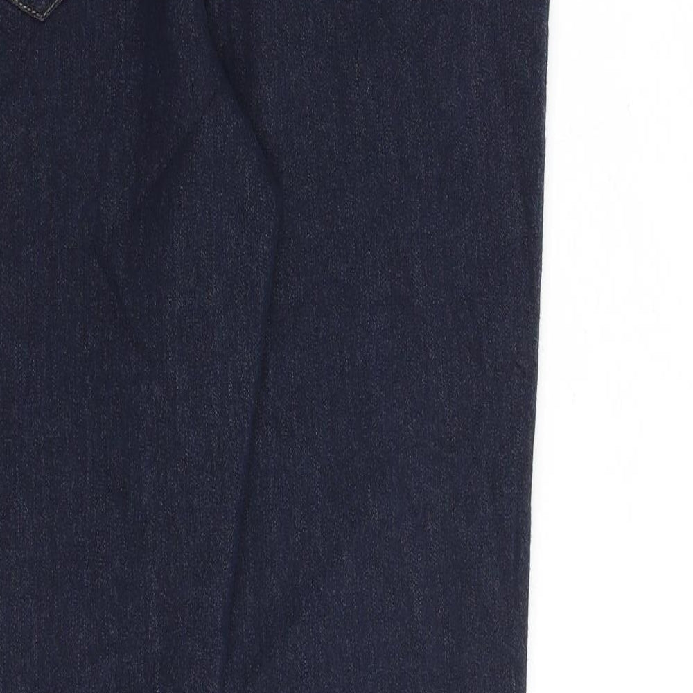 TU Womens Blue Cotton Jegging Jeans Size 14 L30 in Regular