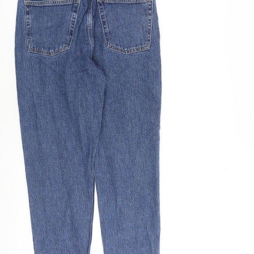 & Other Stories Womens Blue Cotton Mom Jeans Size 28 in L28 in Regular Zip