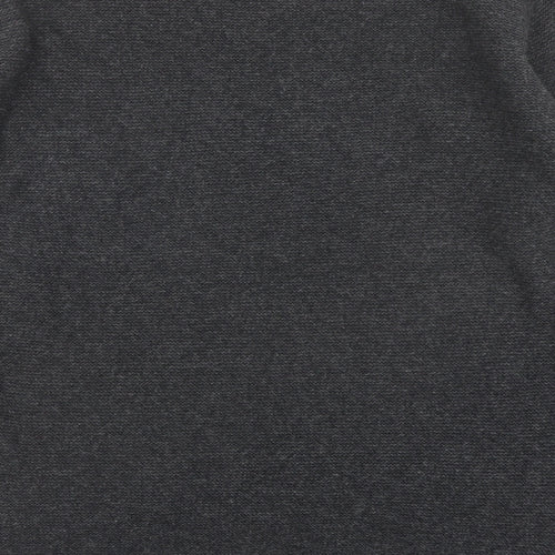 Seasalt Mens Grey Round Neck Wool Pullover Jumper Size M Long Sleeve