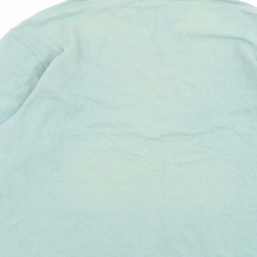 Gap Mens Green Cotton Pullover Sweatshirt Size L