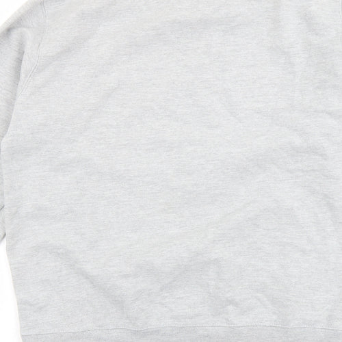 Nitro Citrus Mens Grey Cotton Pullover Sweatshirt Size M