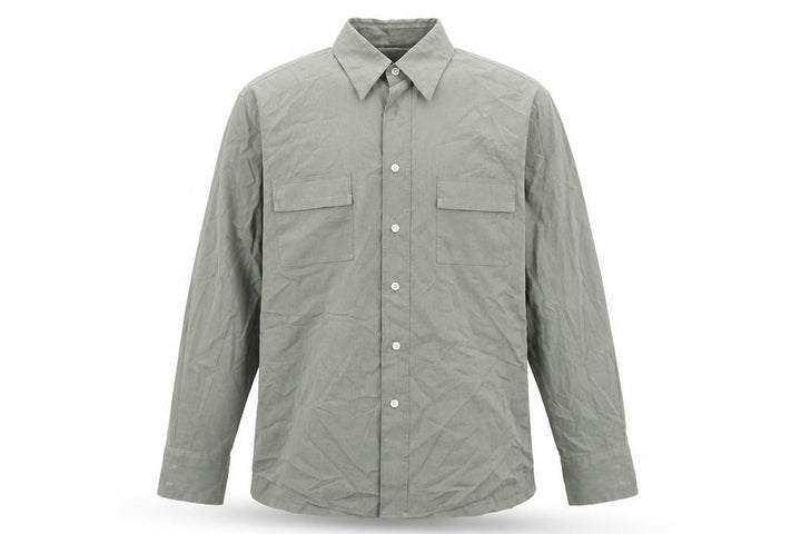 Mexx Mens Green Cotton Button-Up Size S Collared Button