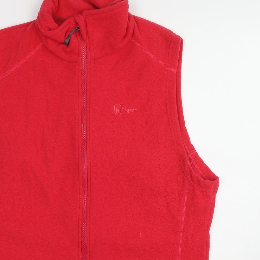 Hi Gear Womens Pink Gilet Jacket Size 16 Zip