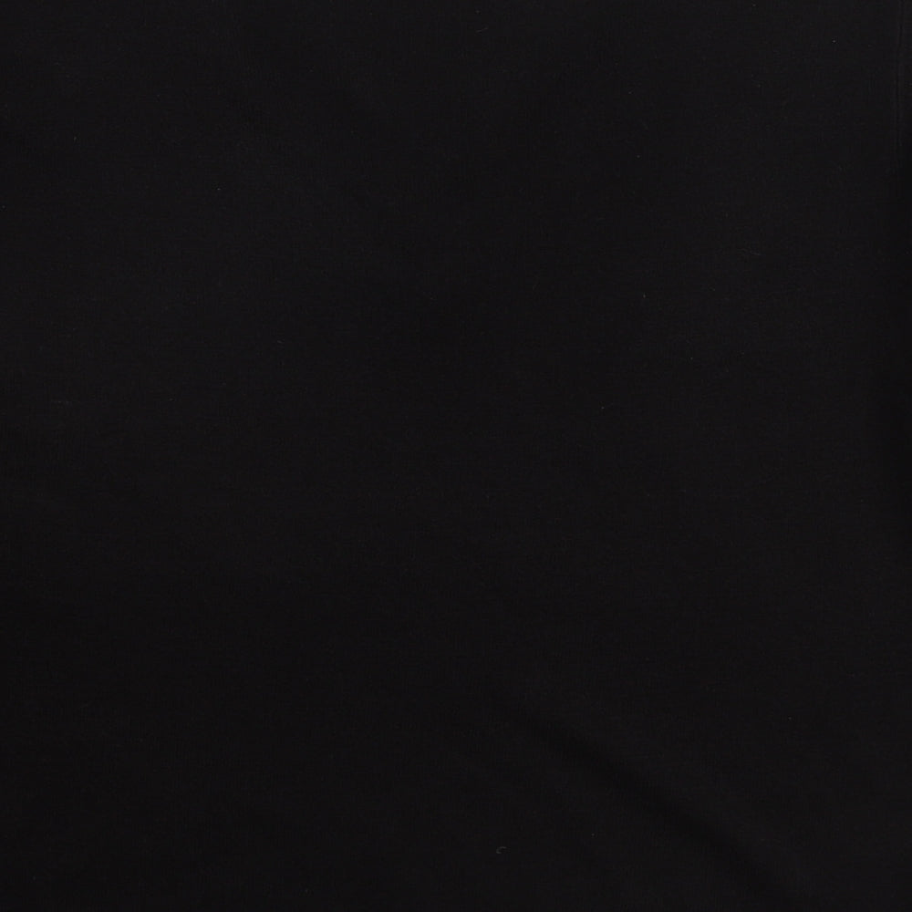 BHS Womens Black V-Neck Acrylic Pullover Jumper Size 16