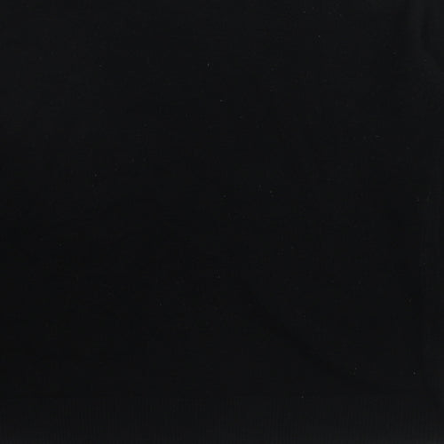 Ella J. Womens Black Round Neck Polyester Cardigan Jumper Size S