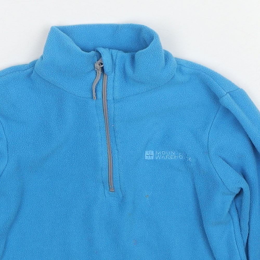 Mountain Warehouse Boys Blue Polyester Pullover Sweatshirt Size 3-4 Years Pullover