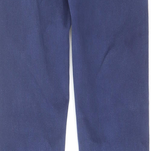 R.Display Womens Blue Cotton Skinny Jeans Size 8 L32 in Regular Zip