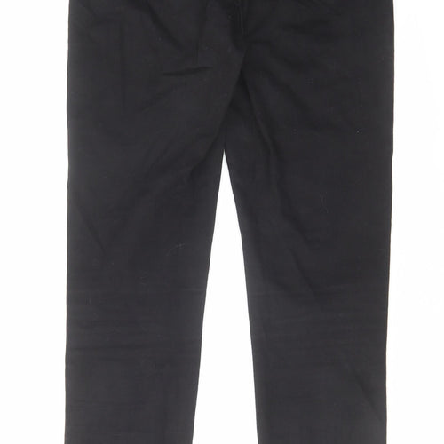 Denim & Co. Womens Black Cotton Skinny Jeans Size 8 L29 in Regular Zip